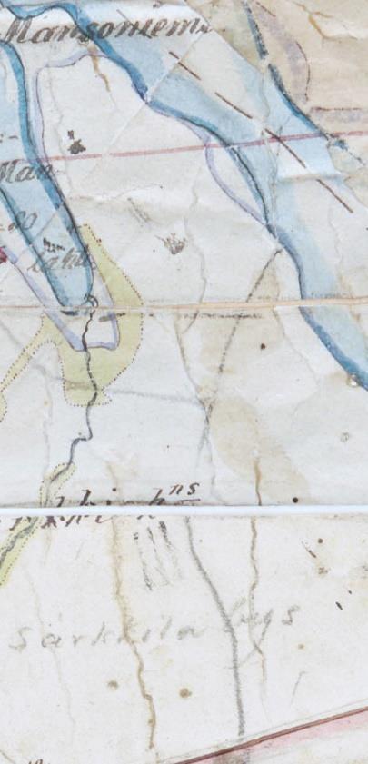 Tästä 1840 luvun tiestä ei ole paikannettavissa mahdollisia oiottuja osuuksia myöhemmillä kartoilla.