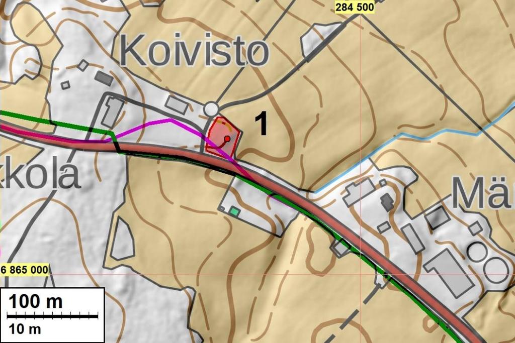 14 Kiinteä muinaisjäännös 1 IKAALINEN KOIVISTO Mjtunnus: Laji: Tyyppi: Ajoitus: uusi kohde kiinteä muinaisjäännös kylätontti historiallinen Koordin: N 6865 149 E 284 354 Tutkijat: Tiainen 2017