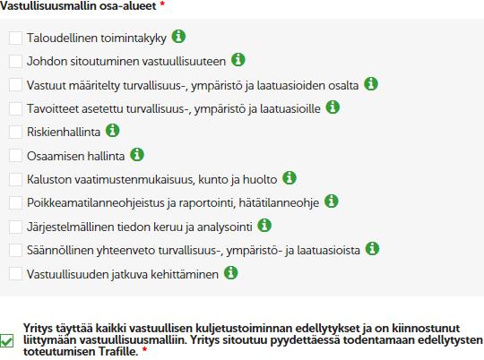 Hyödynnä vastuullisuusmalli Arvioi miten