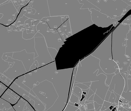 (kuva 4) Pärsänlammelta Särämäjärvelle ulottuu vanhan ja uuden valtatien välillä on noin 170 ha:n kaavoittamaton alue.