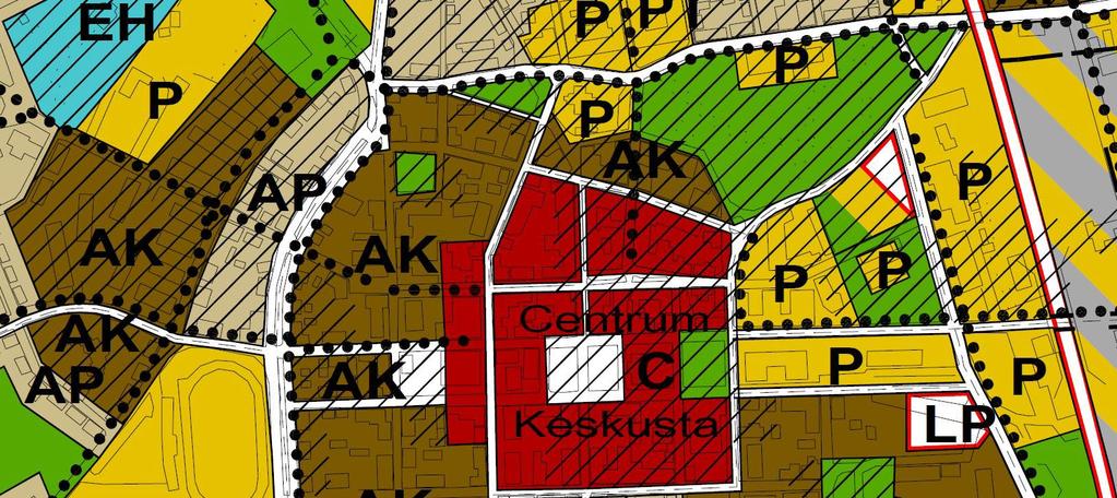 Generalplanen I den av stadsfullmäktige år 2008 godkända generalplanen är planeringsområdet reserverat som ett område för stadskärnan.