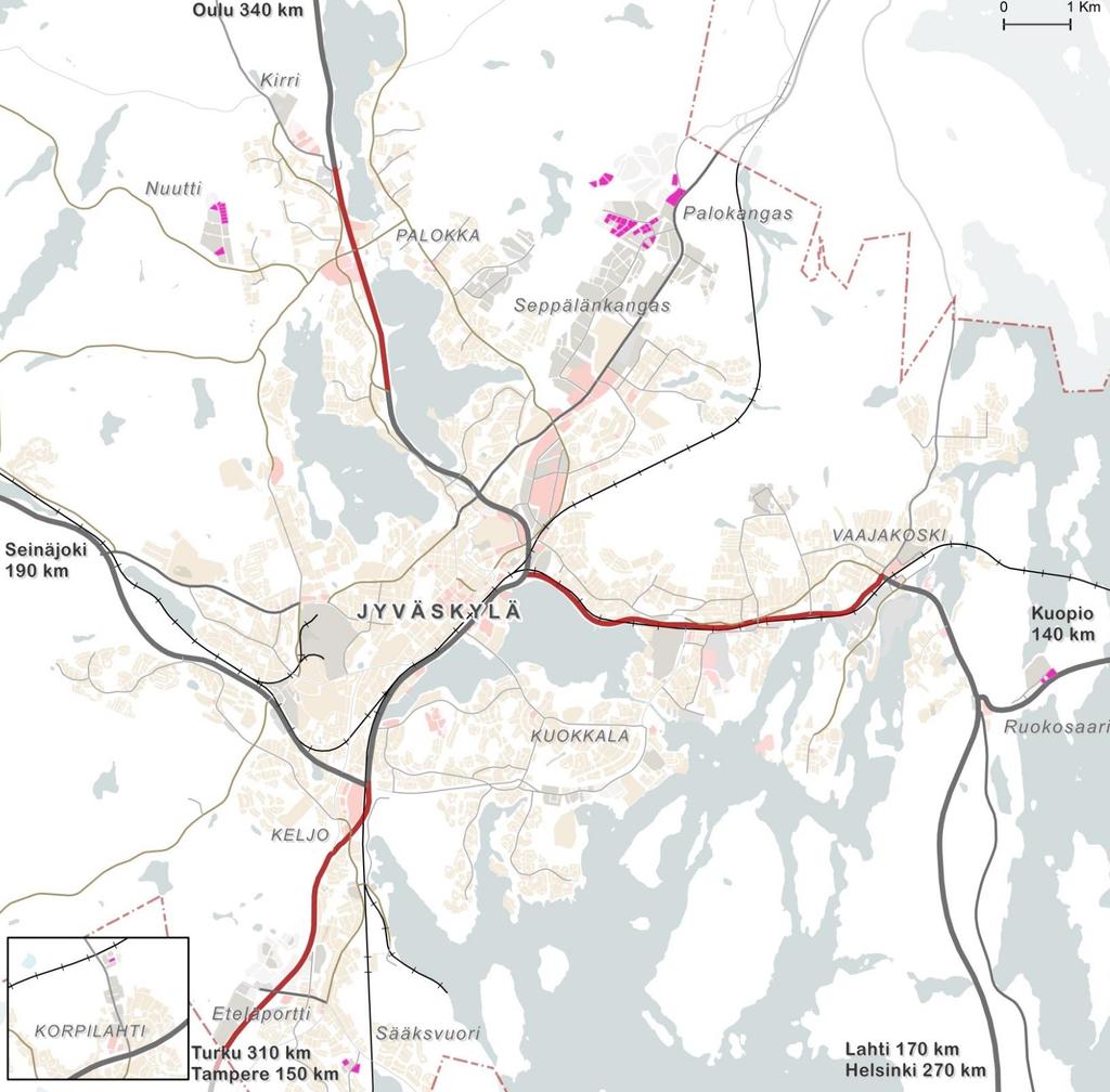 Kaupungin yritystontit Vuoden 2018 helmikuussa kaupungilla oli vapaita teollisuus- ja varastotontteja yhteensä 14 kappaletta.