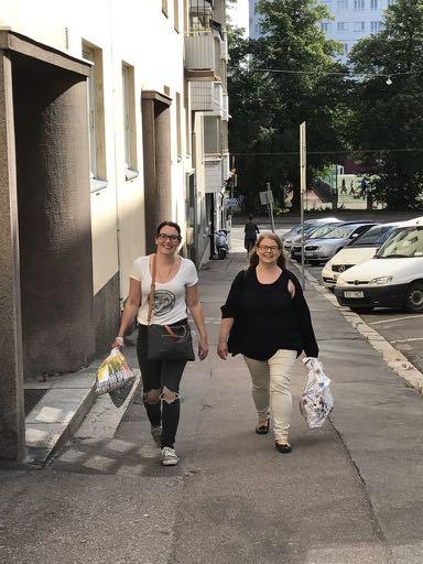 KORTTELILLA ON YSTÄVÄLLISET KASVOT PALVELULLA INHIMILLINEN