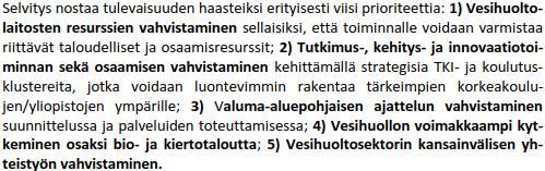 Vesihuollon suuntaviivat 2020-luvulle (2017) 23.5.