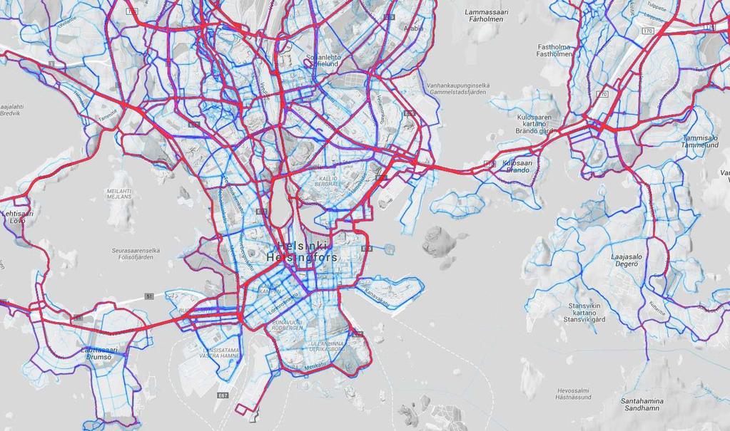 Mihin (laadukkainta) pyöräinfraa?