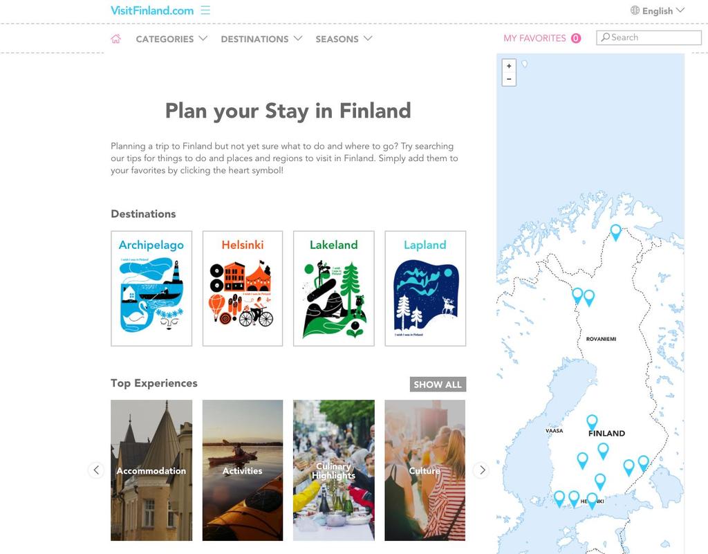 My Stay tuoteportaali Esittelee Suomen kansainvälisille yksittäismatkailijoille suunnattuja palveluja Visit Finlandin taktinen työkalu Ilmainen palvelu yrityksille kunhan täyttää kriteerit Yli 3 000