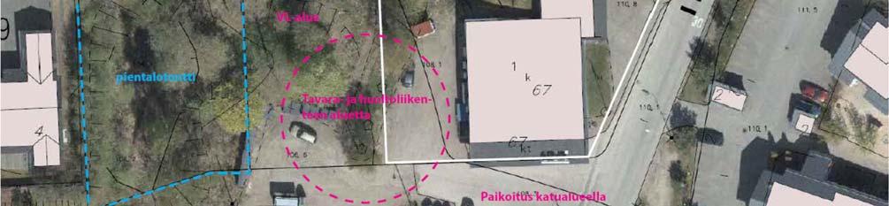 2 Maanomistus Liiketontti osoitteessa Vaajakoskentie 67 on yksityisessä omistuksessa. Päästäiskuja 6 pientalotontin sekä katu- ja virkistysalueen omistaa Jyväskylän kaupunki. 2.