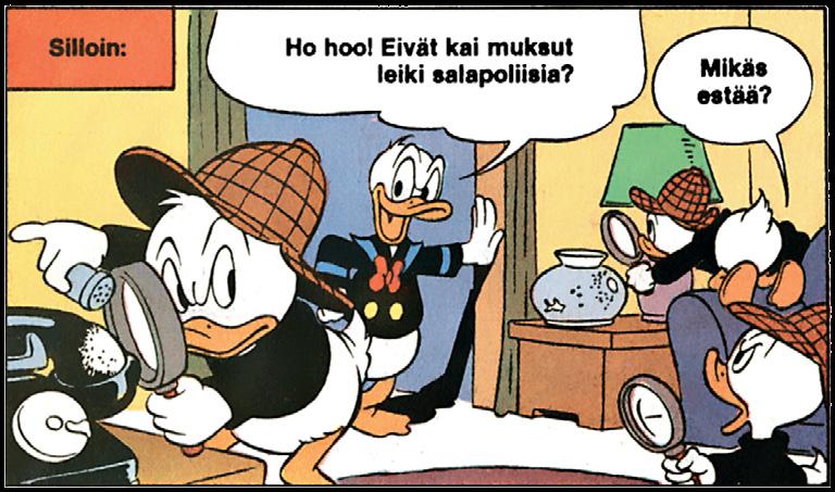 6. Mikä meni pieleen? Puhdista suurennuslasisi ja tutki teksti tarkkaan! Korjaa väärät väitteet. a) Koulun matematiikanopettajan nimi on herra Rakoväännös.