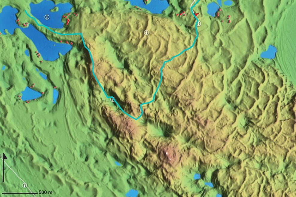 Rokua Geopark oppimateriaali Dyyniytyminen ja rantavaiheet, maisemapalapeli Tehtävä 3.