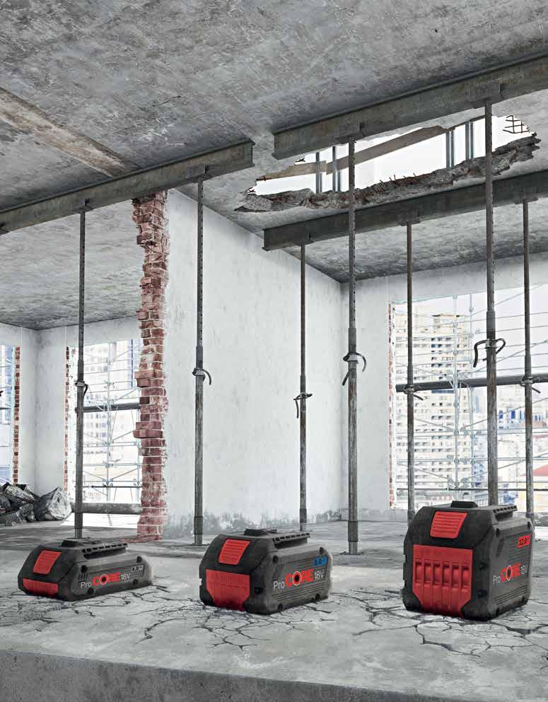 Bosch PRO NEWS Voimassa 6.8. 31.12.2018 Tauon paikka? Rakennustyömaalle kyllä.