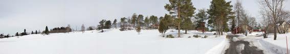 Kunonniemi kuuluu selkeästi maakunnallisesti arvokkaiden maisema-alueiden joukkoon. Kuva 22 Panoraama Kunonniemen kauniista kulttuuriympäristöstä.