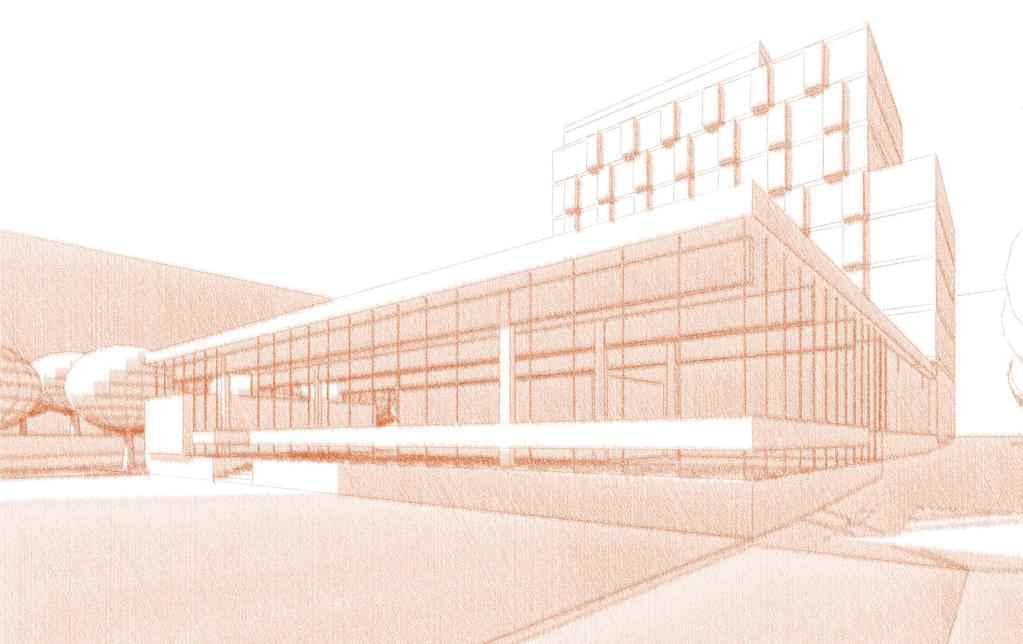KUOHUKUJAN OSTOSKESKUS Palveluasuminen / Senioriasunnot 8 krs 3000 m2 Alakerrassa palvelutiloja