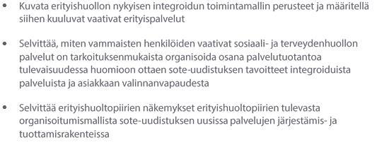 Sosiaali- ja terveysministeriö on asettanut selvityshenkilöt arvioimaan erityshuoltopiirien asemaa maakunta- ja sote uudistuksessa.