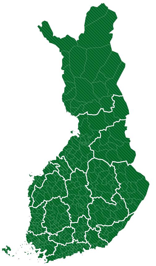 Puurakentamisen hankkeet 2018-2020 Käynnissä olevat: Etelä-ja Keski-Pohjanmaa Keski-Suomi
