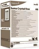 Suma Jade Pur-Eco L8 Nestemäinen alumiinille soveltuva koneastianpesuaine SafePackturvapakkauksessa Ympäristömerkitty (Joutsen) Turvallinen alumiinille Irrottaa rasvan ja kiinni kuivuneen lian Sopii
