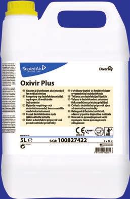 * Oxivir perhe kasvaa Oxivir Excel Foam ja Oxivir Excel Oxivir Excel