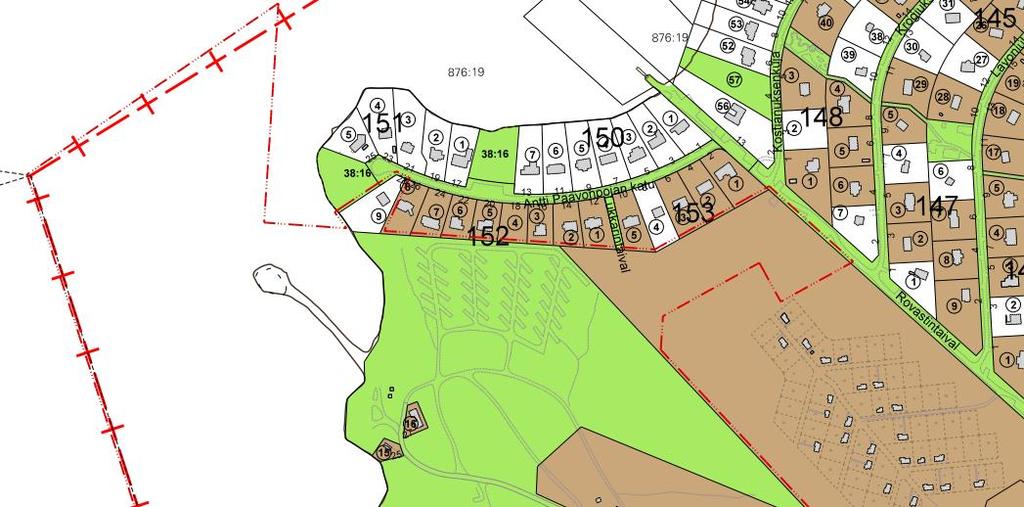 KAAVAMUUTOSALUE VESIALUE: PIHLAJANIEMEN OSAKASKUNTA RYHMÄPUUTARHAN VUOKRA-ALUE 2048 saakka LEIRINTÄALUEEN VUOKRA-ALUE 2030 saakka