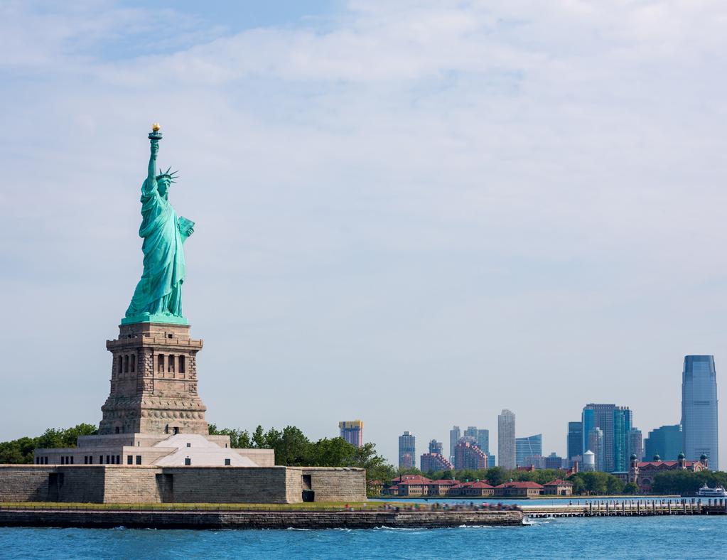 Euroopan ulkopuolella: New York Viime vuosina pohjoismaiset matkailijat ovat tehneet yhä enemmän matkoja Yhdysvaltoihin, erityisesti uusien ja entistä edullisempien lentoreittien yleistymisen myötä.