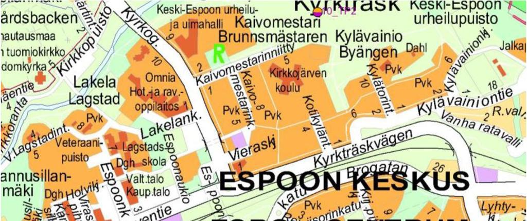 2. ESPOO, SUVINIITTY Espoon tutkimuskohde sijaitsi Suviniityssä,
