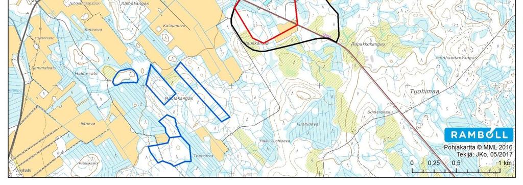 Uhanalaista lajia koskevan seurannan tuloksia on esitelty Natura-arvioinnin viranomaisversion liitteessä 4.