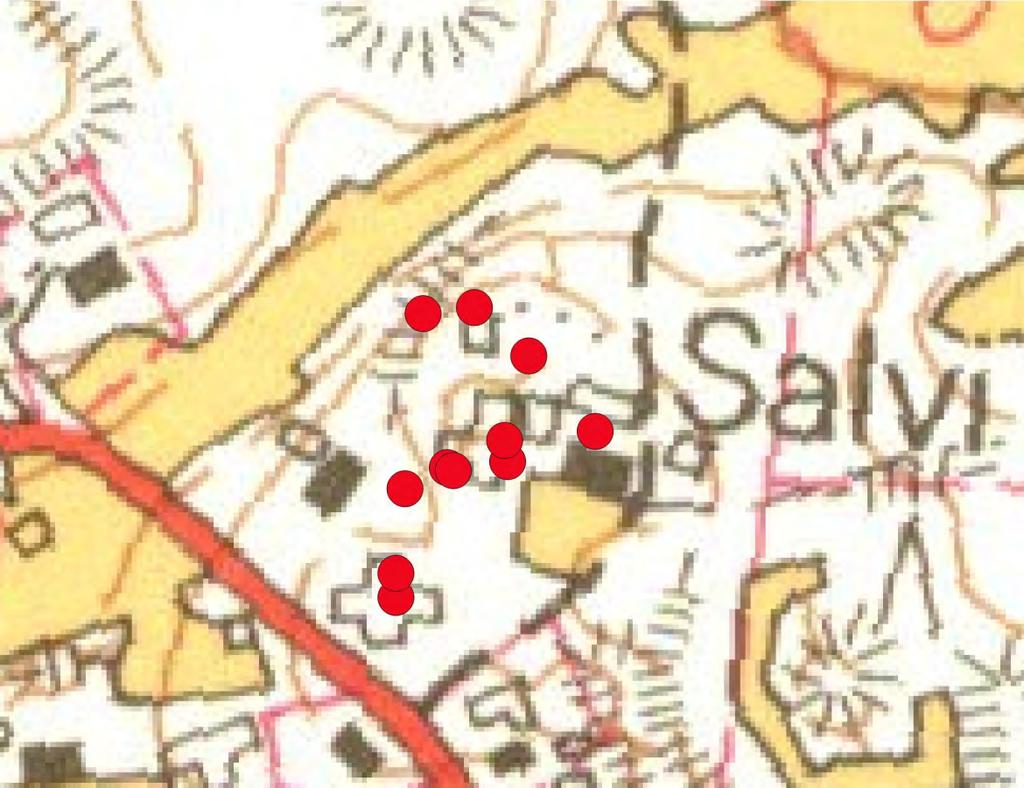 tai uuni. NE. Kartta 8. Salvi.