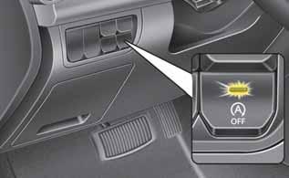 Ajaminen ISG-järjestelmän toimintaehdot ISG-järjestelmä toimii, kun seuraavat edellytykset täyttyvät: - Kuljettajan turvavyö kiinnitetään. - Kuljettajan ovi ja konepelti on suljettu.