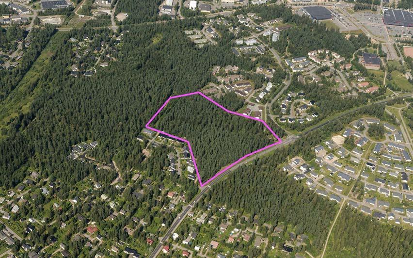 1. TIIVISTELMÄ Imatran yleiskaavaa Kestävä Imatra 2020 on muutettu Paajalan asuntoalueen eteläpuolella, Mansikkalan ja Imatrankosken kaupunginosien rajalla.