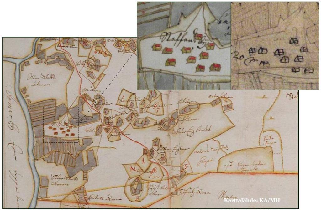 Kylän nimi Staffansby mainitaan ensimmäisen kerran perinnönjaon oikeudenkäynnin yhteydessä vasta vuonna 1511. Nimi tulee muinaisruotsalaisesta henkilönnimestä.
