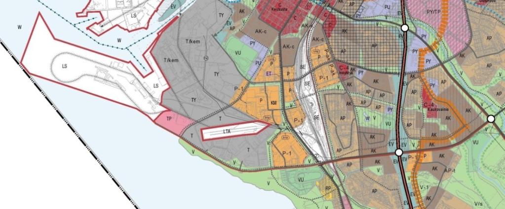 2 Yleiskaavat Uuden Oulun yleiskaava on hyväksytty 18.4.2016. Kaavassa Poikkimaantie on osoitettu merkittävästi parannettavaksi tieosuudeksi.