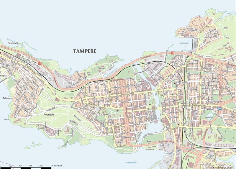 Alkusanat Tampereen kaupunki ja Pirkanmaan ELY-keskuksen liikenne- ja infrastruktuuri -vastuualue käynnistivät yleissuunnitelman laatimisen huhtikuussa ja työ päättyi marraskuussa 2010.