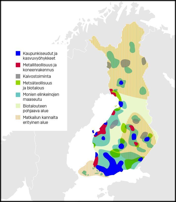 Runkoverkon määrittelyn lähtökohtia Runkoverkko perustuu jo olemassa olevaan valtion maantie- ja rautatieverkkoon Tiedot kaupunkiseutujen väestömääristä ja