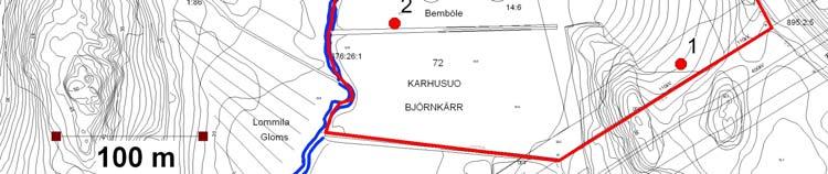 (Myotis mystacinus / Myotis brandtii )(Kyheröinen 2008) 4.4 Suositukset maankäytölle Lepakoiden lisääntymis- tai levähdyspaikkoja ei maastokäynnillä etsitty.