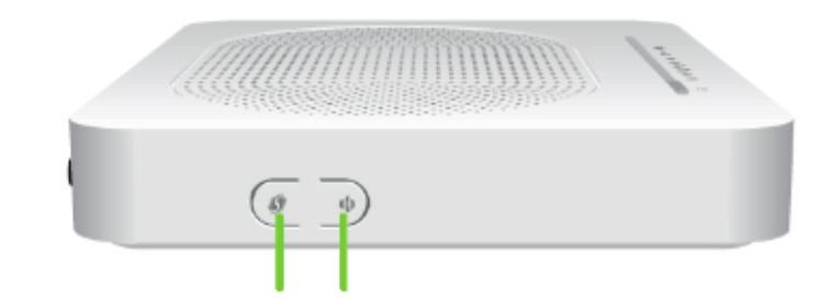 DSL-portti (harmaa) ADSL/VDSL puhelinverkkoyhteyden liitäntä 3. USB3 -portti ei käytössä 4. Reset-nappi ei käytössä 5. USB3-portti ei käytössä 6.