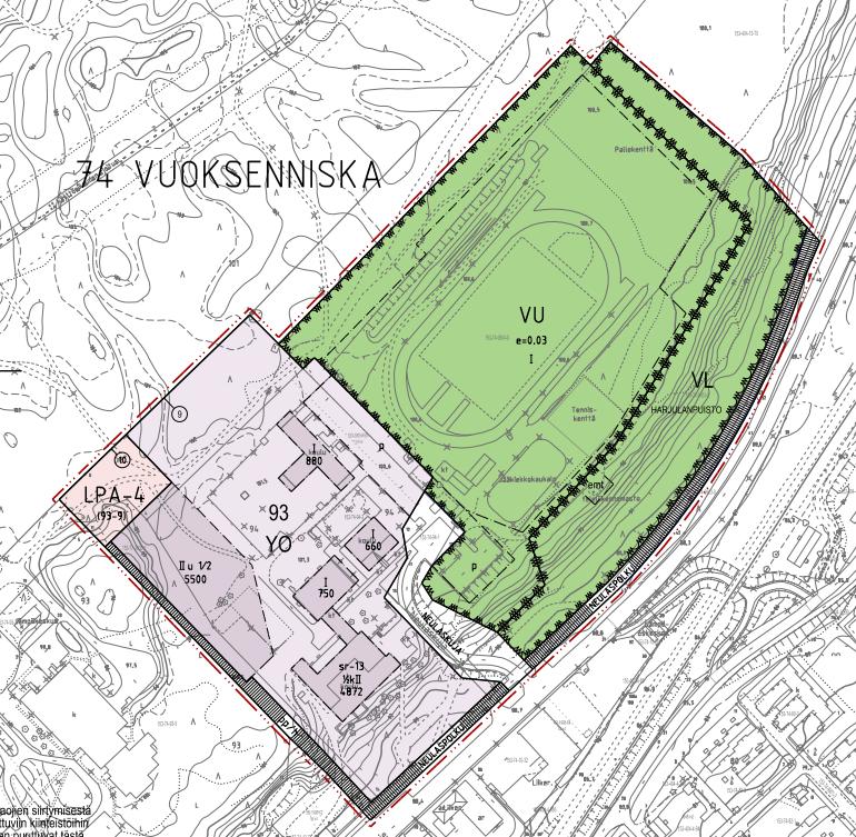 Vuoksenniska, asemakaava 1079, KV 30.5.