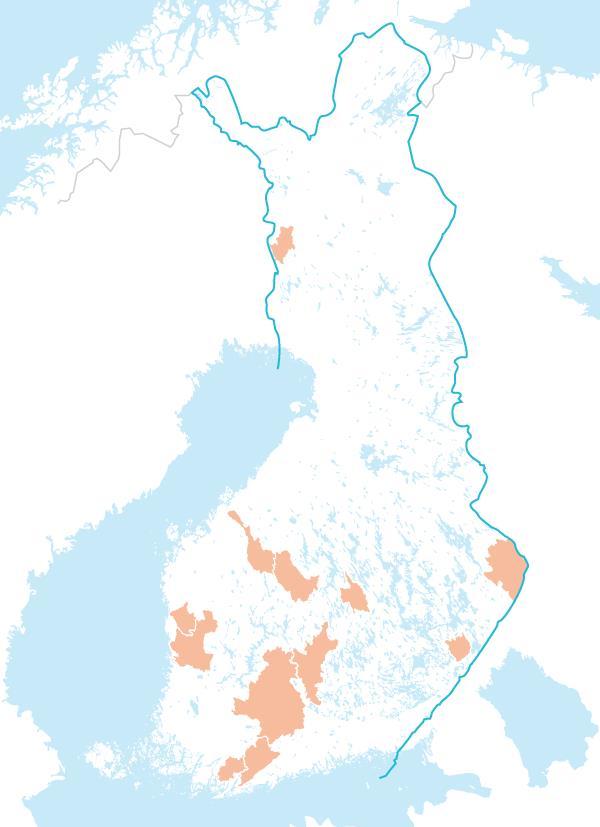 Täydentävät hankkeet Ministries and domestic funds ~3,6 M Ympäristövirtaama/SYKE Restoration of Lake Evijärvi Esteet Pois/Iijoki Construction of waterways in K-S and Karjaanjoki Vesistökunnostuksia/