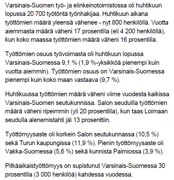 Kunnan osarahoittaman työmarkkinatuen seuranta: Aika Saajat Maksetut etuudet, Korvatut päivät Loimaan osuus, 2015-01 175 121 604 3 529 70 178 2015-02 176 120 115 3 508 70 331 2015-03 183 123 627 3