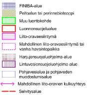 Selvityksen yhteydessä alueelta löydettiin yhden Nilsiäntien varren reunakuusen alta muutama papana, jotka liittynevät Nilsiäntien pohjoispuolella Oulumäen alaosassa sijaitsevaan liito-oravan