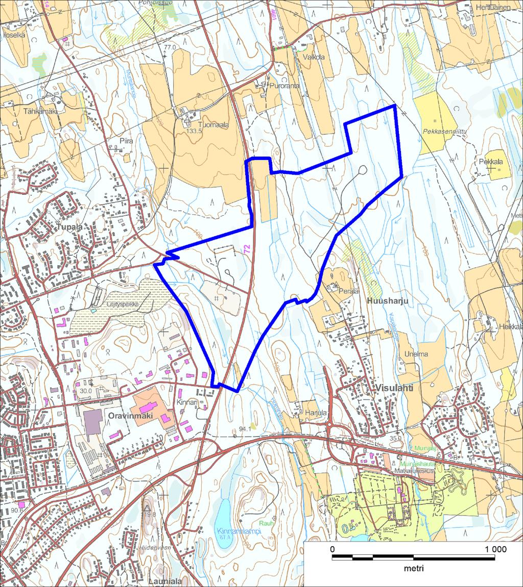 Mikkeli, Visulahti pohjoinen. Asemakaavan luontoselvitys. 1 JOHDANTO Mikkelin kaupunki laatii asemakaavaa Visulahti pohjoinen -nimiselle alueelle.