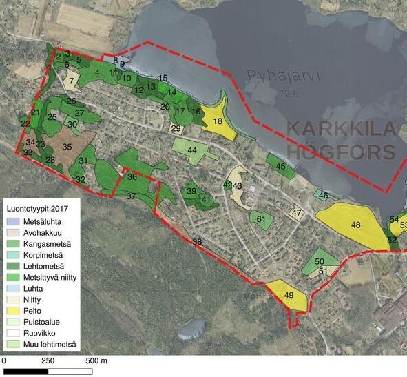 Osallistumis- ja arviointisuunnitelma Kuva 2. Kantoniitynkadun varrella on pieni 1950-luvun 11/2-kerroksisten tyyppitalojen kokonaisuus 217 Kuva 3. Vattolan alueella esim.