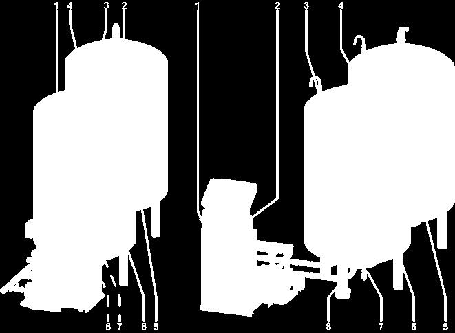 4 Laitteen kuvaus 4.1 Kuvaus Laitteen kuvaus Variomat on pumppuohjattu paineenpito-, kaasunpoisto- ja lisäsyöttöjärjestelmä lämmitys- ja jäähdytysvesijärjestelmiin.
