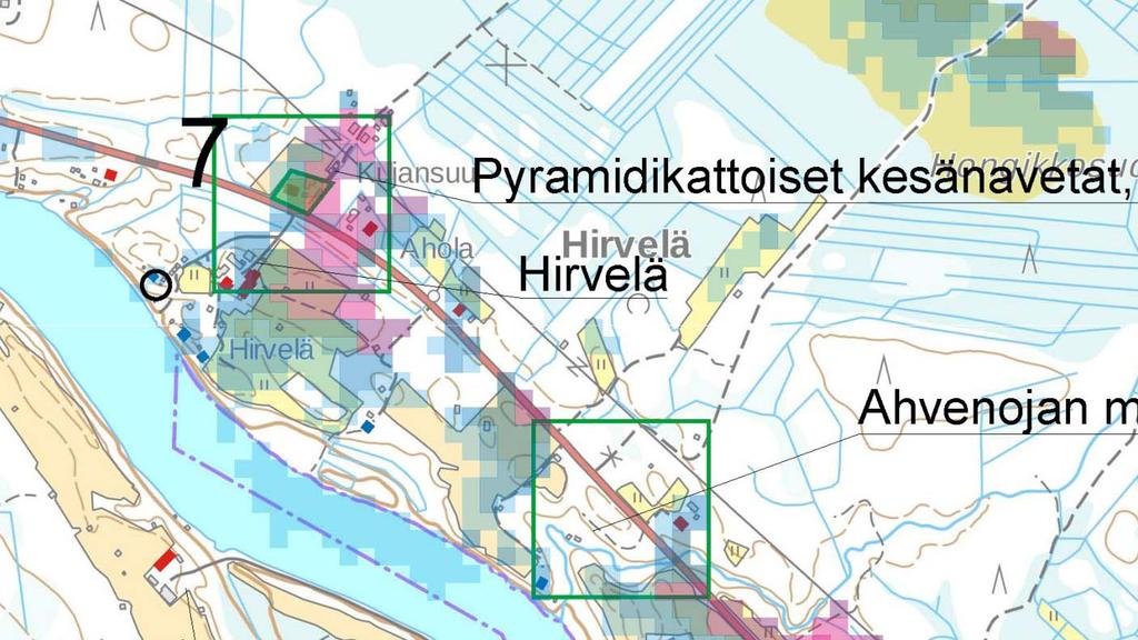 FCG SUUNNITTELU JA TEKNIIKKA OY PAHKAKOSKEN TUULIVOIMAPUISTON YLEISKAAVA 42 (50) Kiinteistöjen arvoihin voivat vaikuttaa suoraan tuulivoimaloiden aiheuttama melu ja välke.