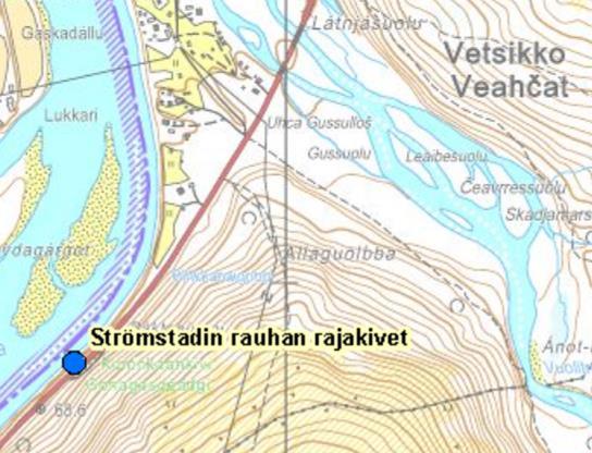 ( TENONLAAKSON RANTAOSAYLEISKAAVAT - UTSJOEN OSA-ALUEEN OSAYLEISKAAVA Strömstadin rajasopimuksen mukainen raja on vaikuttanut 1852 rajasulun jälkeen merkittävästi poronhoidon edellytyksiin Utsjoen