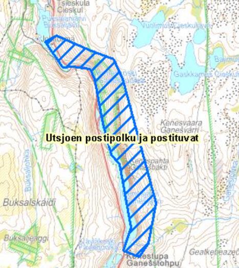 UTSJOEN OSA-ALUEEN OSAYLEISKAAVA - TENONLAAKSON RANTAOSAYLEISKAAVAT ( Historia Suomen itäisellä saamelaisalueella saamelaisasutus keskittyi kalaisten vesistöjen kuten Teno- ja Utsjokien varrelle.