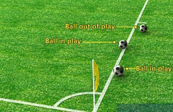 Sääntö 9 Pallo pelissä ja poissa pelistä Merkitys Vain jos pallo on ollut rikkomuksen aikaan pelissä, erotuomari voi tuomita