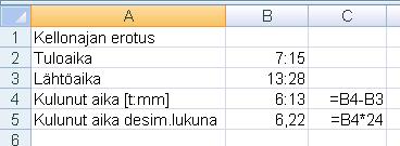 Jos haluat muuntaa tämän tunneiksi se on kerrottava luvulla 24.