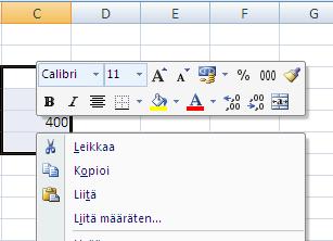 Excel 2007 fi-fi 5 / 31 Excelin asetukset Käyttäjän asetukset Excelin asetukset löytyvät Office-valikon napsauttamalla alareunan Ecxelin