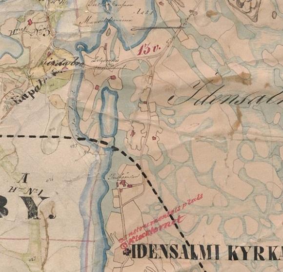 HISTORIALLISET KARTAT JA OULUN TIE
