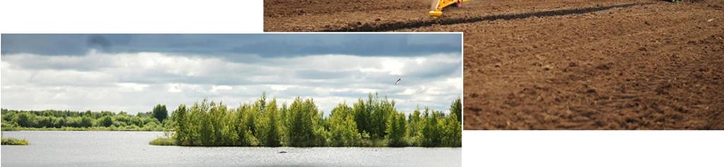 Tuotannon päättymisen jälkeen alue siirtyy muuhun käyttöön (metsätalous, kosteikko