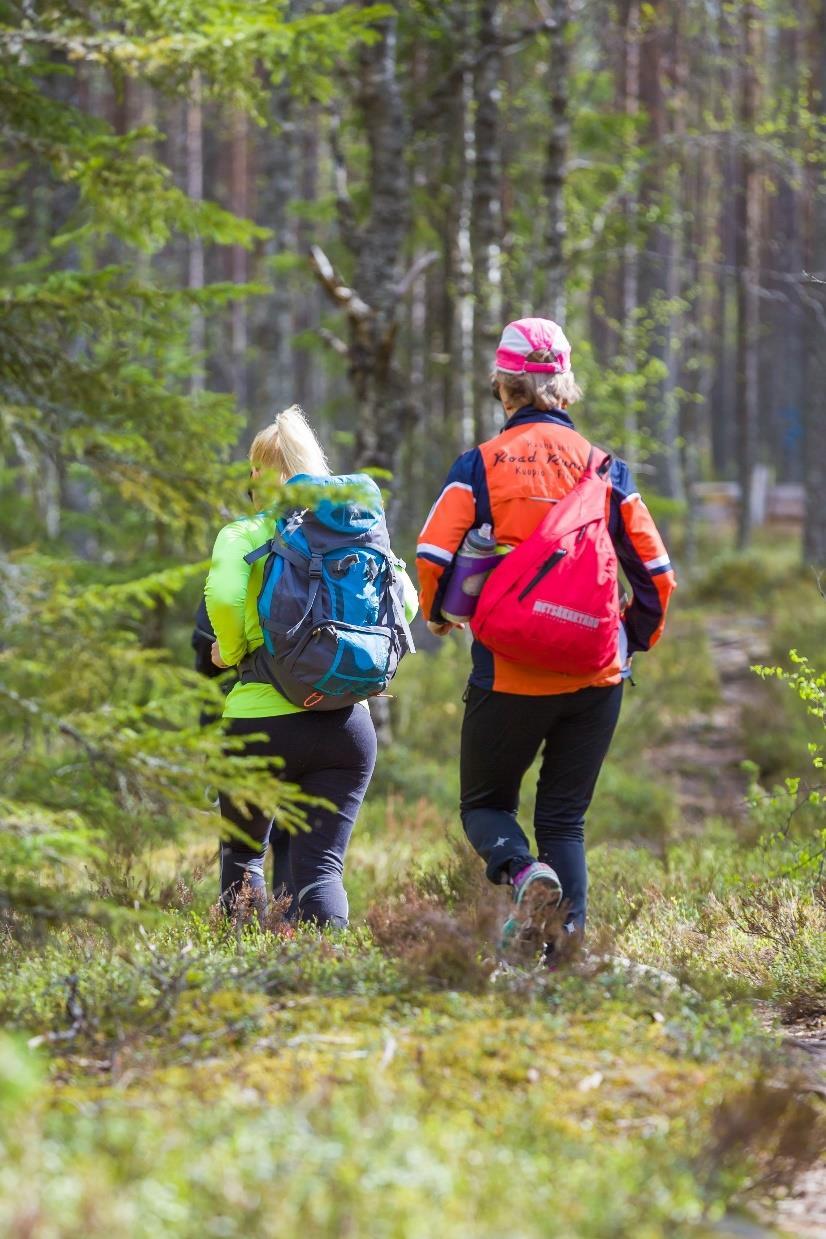 4. Edistämme kohteiden tuottamaa hyvinvointia ja terveyttä Kannustamme kävijöitä monipuolisiin, omatoimisiin ja ohjattuihin luonto- ja kulttuurielämyksiin.