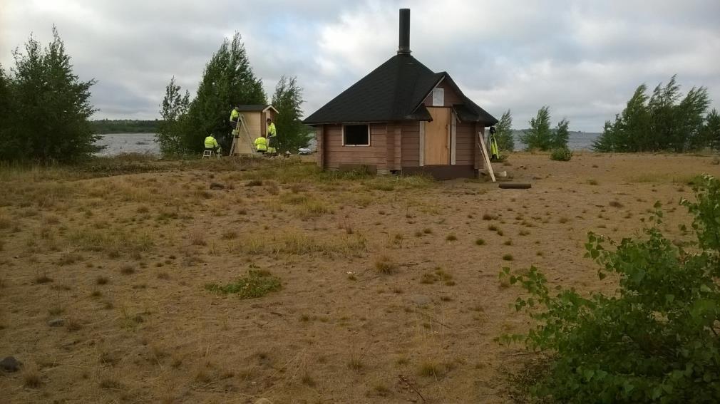 Työkohteita ja tehtäviä (pdf-kooste) Aallonmurtajan kota, Iijokisuu: Kota